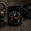 Train. Roll. Evolve. Brown Belt Martial Arts Mug — 11oz/15oz