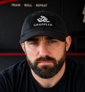 Grappler Embroidered Baseball Cap – Organic Cotton Adjustable Hat